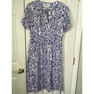 Darian Vintage Floral Daisy Maxi Dress Size 10